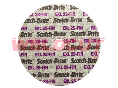 Scotch-Brite Rad 3M XL-UW 2S Fin 150mm x 6mm | Schleifmittel \\ Kompaktscheibe Scotch-Brite ...