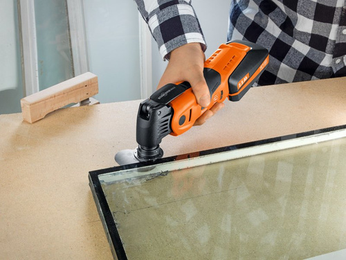 FEIN SuperCut Construction Profi-Set für Fenster-Reparatur / austausch mit Akku-Oszillierer