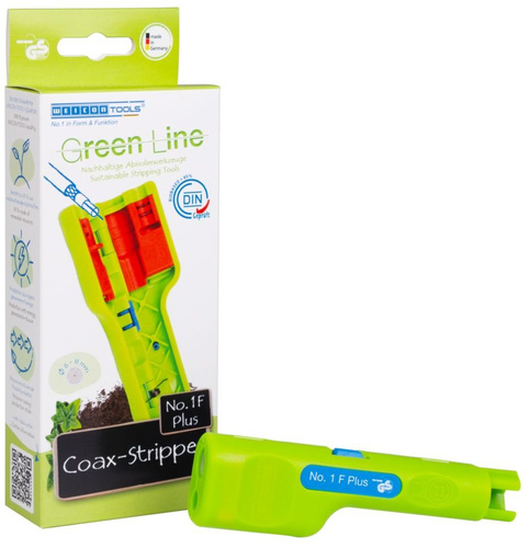 Coax-Stripper No. 1 F Plus Green Line 