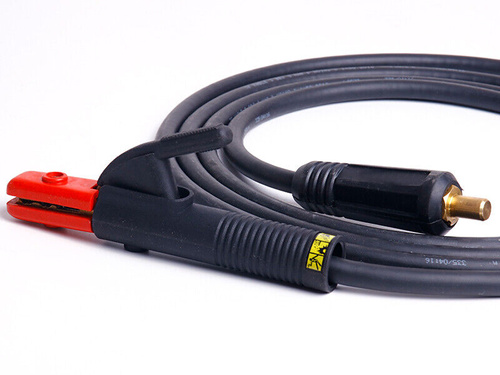 Set Schweißkabel + Dornstecker + Panther Elektrodenhalter
