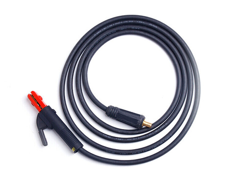 Set Schweißkabel + Dornstecker + Panther Elektrodenhalter