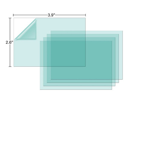 Innen-Vorsatzscheiben mit Sicherheitsfilter (98,5 x 66,5 x 1,0 mm) Weldline VIKING™ 2450 / EUROWAVE 3.0 LS
