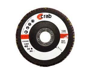 Fächerschleifscheibe Crab P40 125mm x 22mm