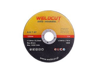 Trennscheiben Weldcut Inox 125mm x 1.0mm 