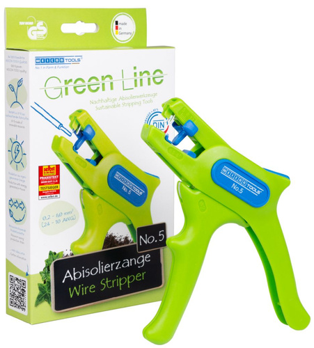 Abisolierzange No. 5 Green Line