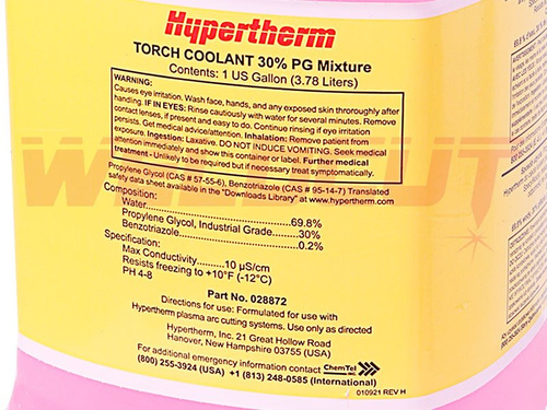 Kühlflüssigkeit Hypertherm Hypercoolant 3.78l 028872