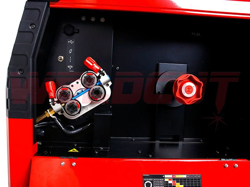 Lincoln Electric Powertec i380C Advanced MIG MAG Schweißgerät + Kühler COOL ARC®26