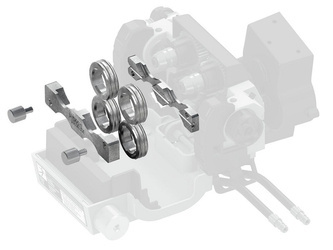 HyperFill Drive Roll Kit Solid Wire 0,9 -1,0 mm