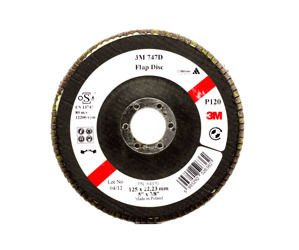 Fächerschleifscheibe Crab 3M 747D P120 125mm x 22mm